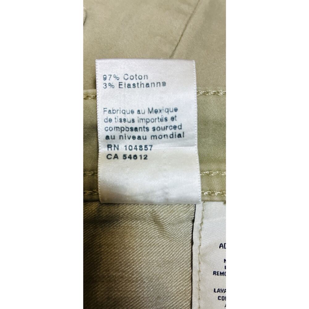AG Adriano Goldschmied Jeans Mens 33 X 34 Tan The Graduate Tailored Leg Chino - Picture 6 of 8